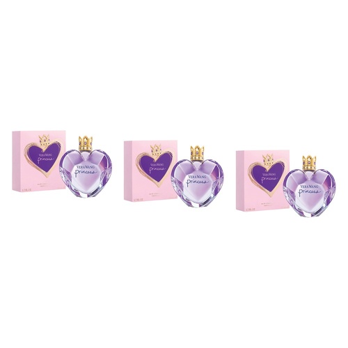 Vera Wang Princess Eau de Toilette 50mL Pack of 3
