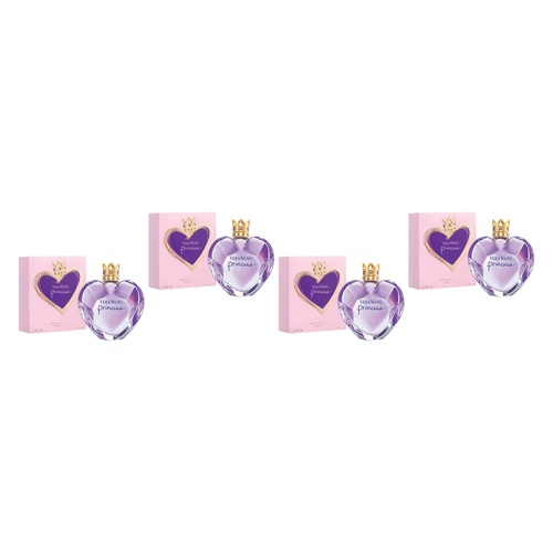 Vera Wang Princess Eau de Toilette 50mL Pack of 4