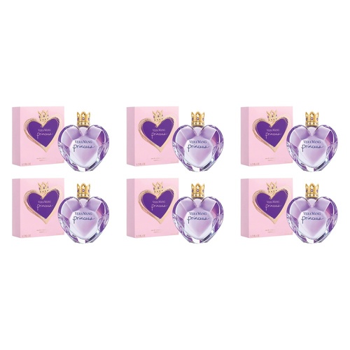 Vera Wang Princess Eau de Toilette 50mL Pack of 6