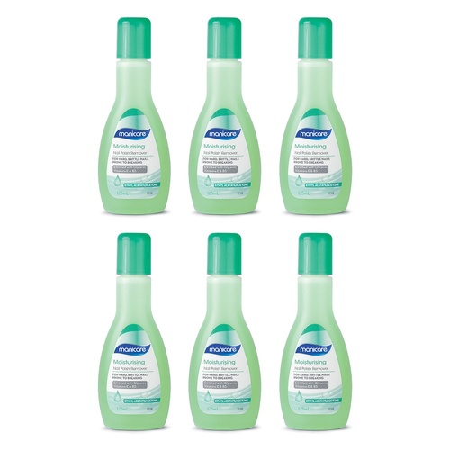 Manicare Nail Polish Remover Super Fast Tea Tree Oil 125mL x 3 Bundle of 6