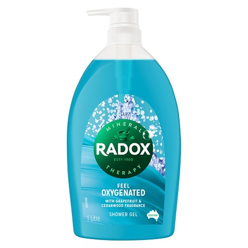 Radox Body Wash Feel Oxygenated 1L x 3
