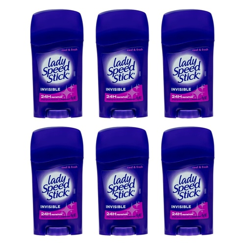 Lady Speed Stick Antiperspirant Stick Deodorant Cool & Fresh 45g Pack of 6