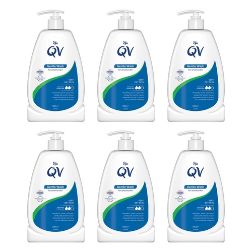 Ego QV Gentle Wash 500g Pack of 6