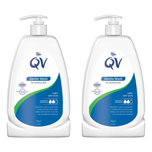 Ego Gentle Soap-Free Body Wash 1kg Pack of 2