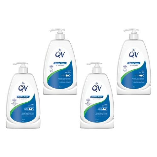 Ego Gentle Soap-Free Body Wash 1kg Pack of 4