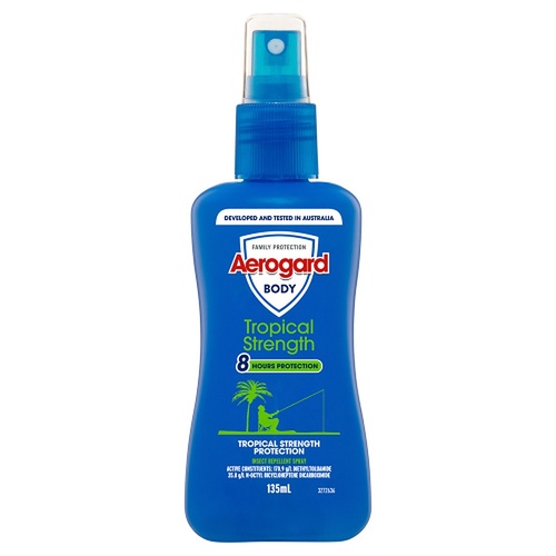 Aerogard Tropical Strength Insect Repellent Pump Spray 135mL