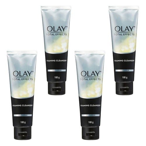 Olay Total Effects 7-in-1 Foaming Cleanser 100g Pack of 4