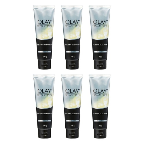 Olay Total Effects 7-in-1 Foaming Cleanser 100g Pack of 6