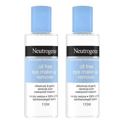 Neutrogena® Oil-Free Eye Make-Up Remover 112mL Pack of 2