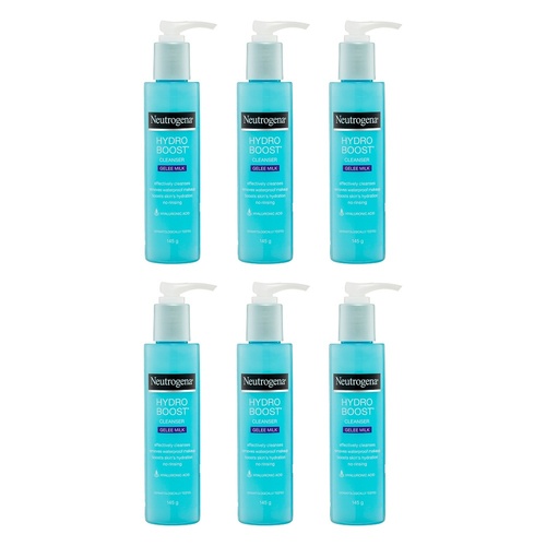 Neutrogena® Hydro Boost Cleanser Gelee Milk 145g Pack of 6
