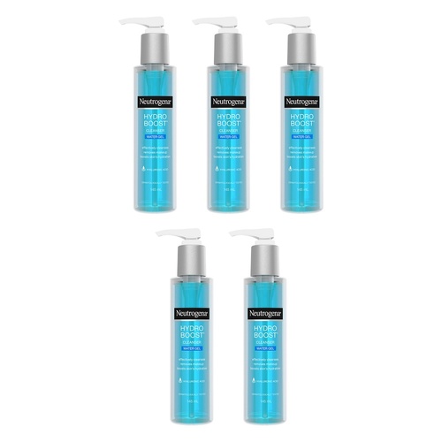 Neutrogena® Hydro Boost Cleanser Water Gel 145mL Pack of 5