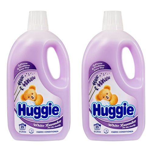 Huggies White Lavender Fabric Conditioner 2L x 6 Bundle of 2