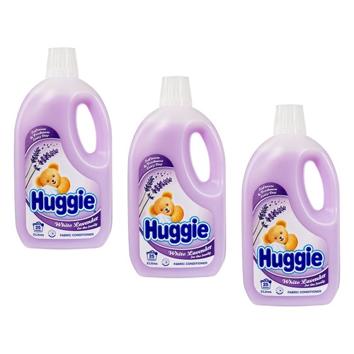 Huggies White Lavender Fabric Conditioner 2L x 6 Bundle of 3