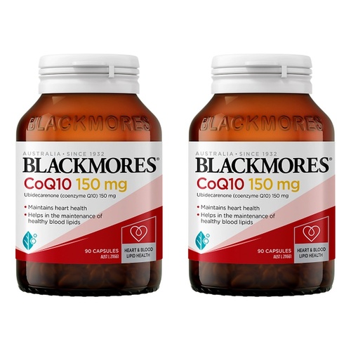 Blackmores CoQ10 150mg 90 Capsules Pack of 2