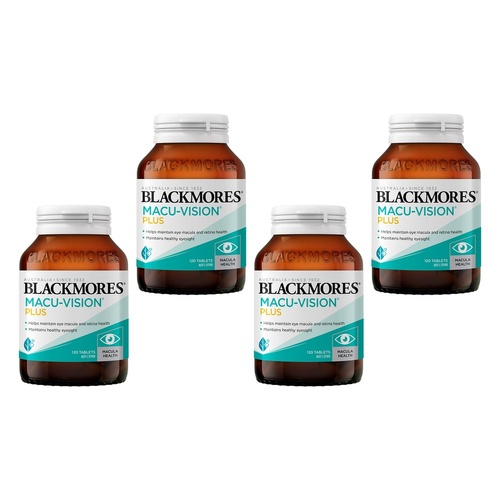Blackmores Macu-Vision Plus 120 Tablets Pack of 4