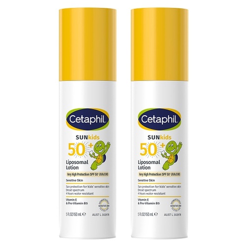 Cetaphil Sun Kids SPF50+ Liposomal Lotion 150mL Pack of 2