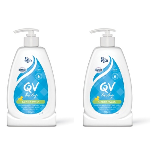 Ego QV Baby Gentle Wash 500g Pack of 2