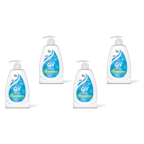 Ego QV Baby Gentle Wash 500g Pack of 4