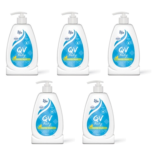 Ego QV Baby Gentle Wash 500g Pack of 5