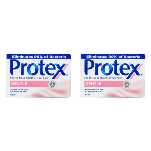Protex Antibacterial Bar Soap Gentle 90g Pack of 2