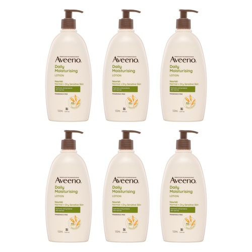 Aveeno Nourish Daily Moisturising Body Lotion 532mL Pack of 6