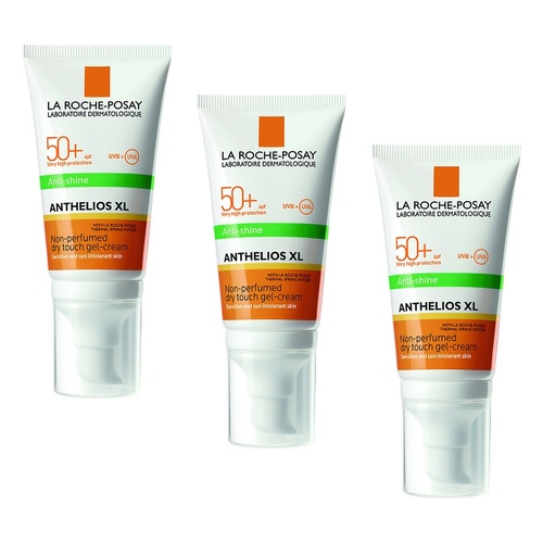 La Roche-Posay Anthelios XL Anti-Shine Dry Touch SPF50+ 50mL Pack of 3