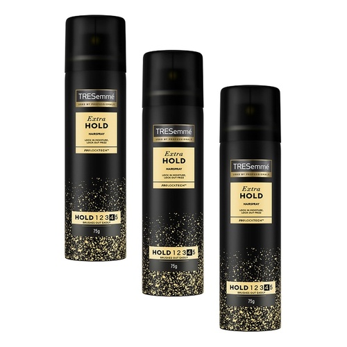 TRESemmé Salon Finish Styling Mini Hairspray Extra Hold 75 g Pack of 3