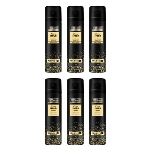 TRESemmé Salon Finish Styling Mini Hairspray Extra Hold 75 g Pack of 6
