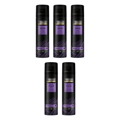 TRESemmé Salon Finish Styling Mini Hairspray Freeze Hold 75g Pack of 5