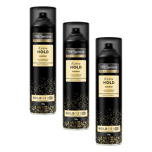 TRESemmé Salon Finish Styling Hairspray Extra Hold 360g Pack of 3