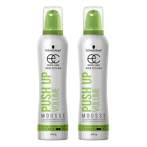 Schwarzkopf Extra Care Push Up Volume Mousse 150g Pack of 2