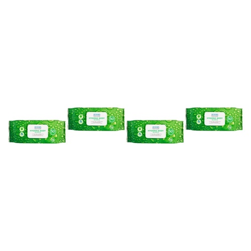 Ocean Healthcare Hygienic Health Wipes 50 Pack Bundle of 4