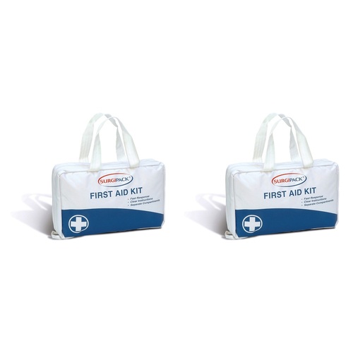 SurgiPack 123 First Aid Kit Premium Medium Pack of 2