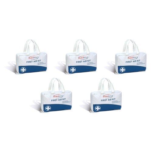 SurgiPack 123 First Aid Kit Premium Medium Pack of 5