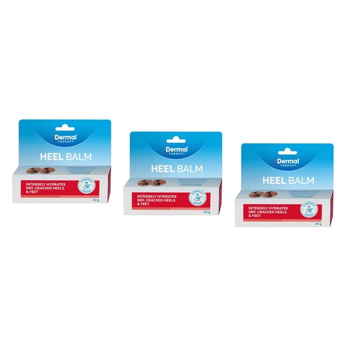 Dermal Therapy Heel Balm 50g Pack of 3