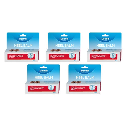 Dermal Therapy Heel Balm 50g Pack of 5