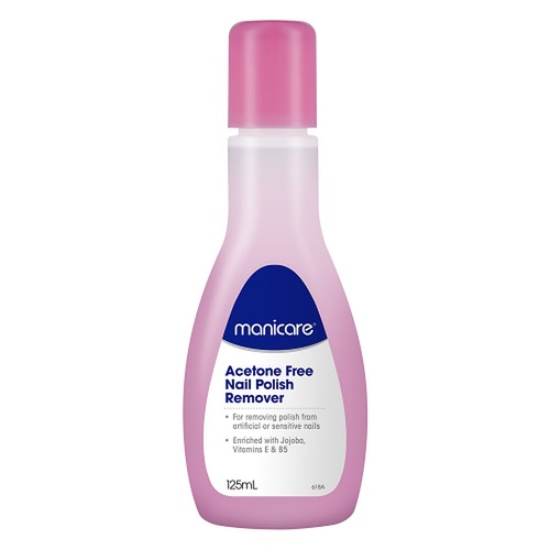 Manicare Acetone Free Nail Polish Remover 125mL x 3