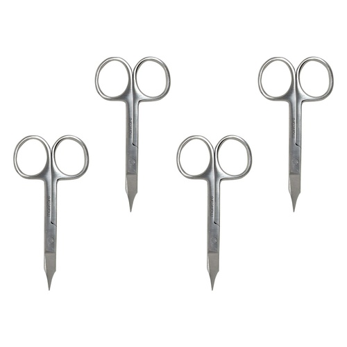 Manicare Nail Scissor Curved x 3 Bundle of 4