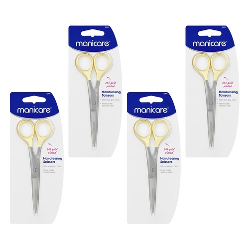 Manicare Hairdressing Scissors x 3 Bundle of 4