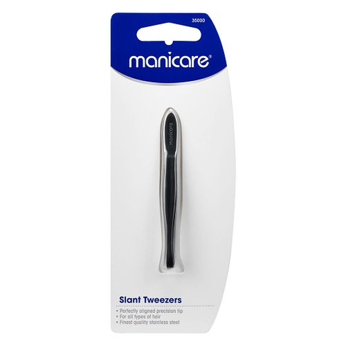 Manicare Slant Tweezers x 3
