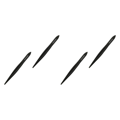 Manicare Tweezer Point Black x 3 Bundle of 4