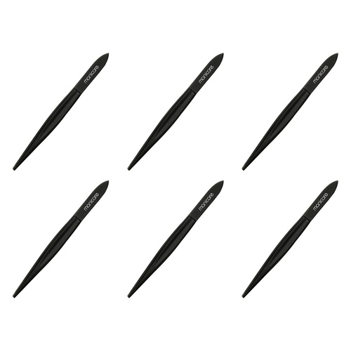 Manicare Tweezer Point Black x 3 Bundle of 6