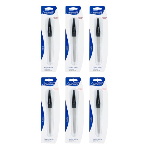 Manicare Sapphire Nail File No.5 x 3 Bundle of 6