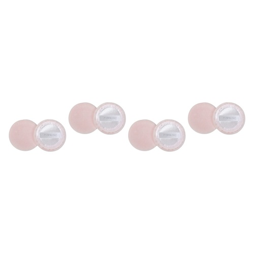 Manicare Puff Compact Velour 2 Pack x 3 Bundle of 4