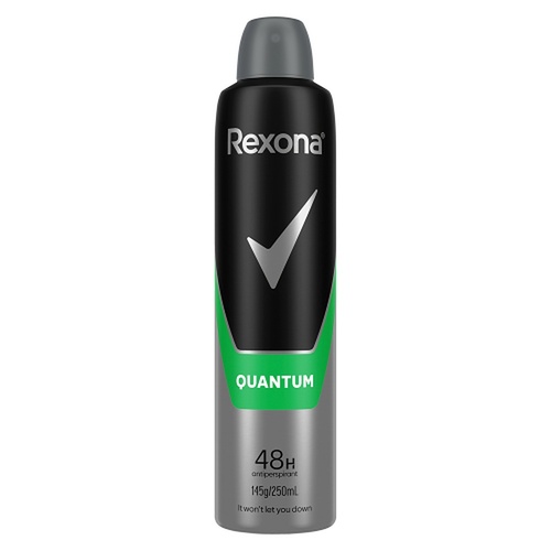 Rexona Men Antiperspirant Aerosol Quantum 250mL