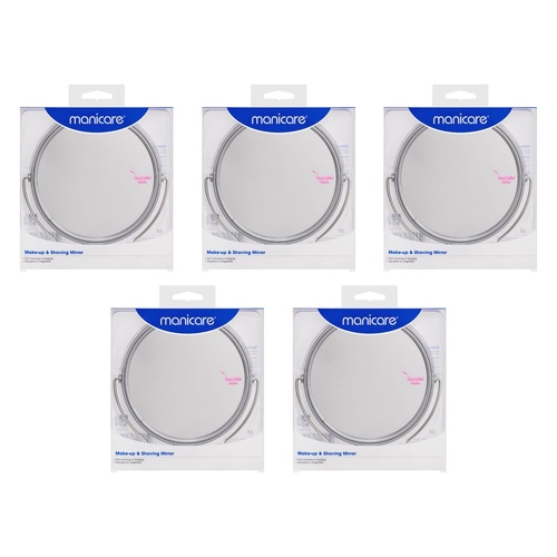 Manicare Make-up & Shaving Mirror x 3 Bundle of 5
