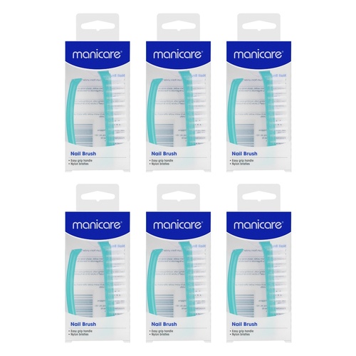 Manicare Nail Brush Assorted x 3 Bundle of 6