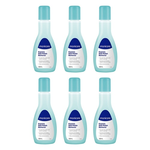 Manicare Express Nail Polish Remover 125mL x 3 Bundle of 6