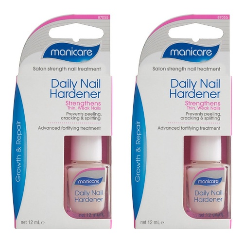 Manicare Daily Nail Hardener 12mL x 3 Bundle of 2