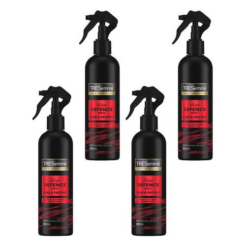 TRESemmé Hair Heat Tamer Protective Styling Spray 300mL x 3 Bundle of 4